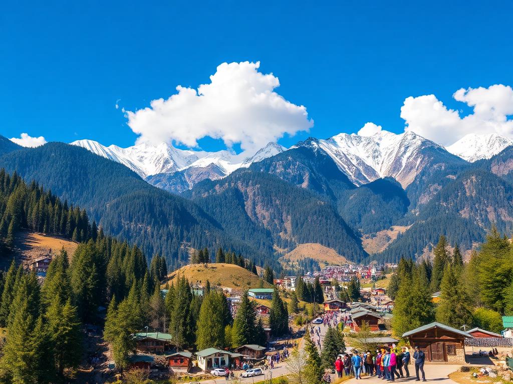 Taxi to Manali from Kanpur